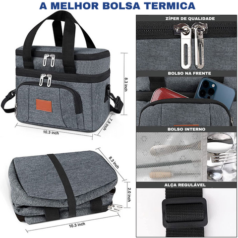 Bolsa Térmica Prática para Alimentos