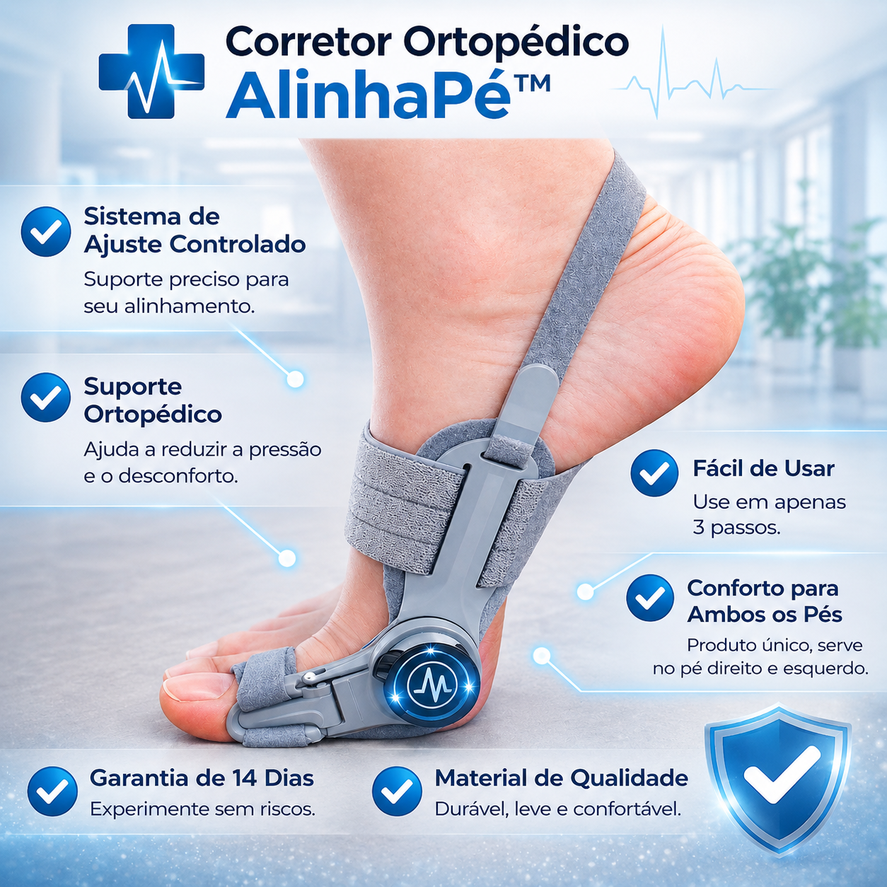 Corretor Ortopédico AlinhaPé™