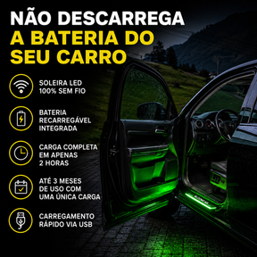 Soleira de Porta LED - BloomCAR Pro