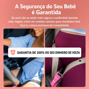 Cinto de Segurança para Gestantes - Recomendado por especialistas⭐