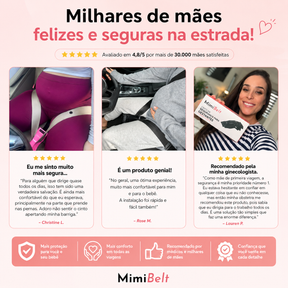 Cinto de Segurança para Gestantes - Recomendado por especialistas⭐