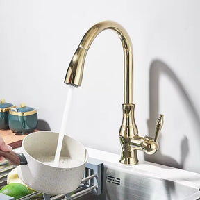 Torneira Gourmet Cozinha Bica Flexível Pull Down