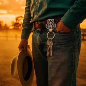 Chaveiro Letra Vintage - COUNTRY 2.0🔥