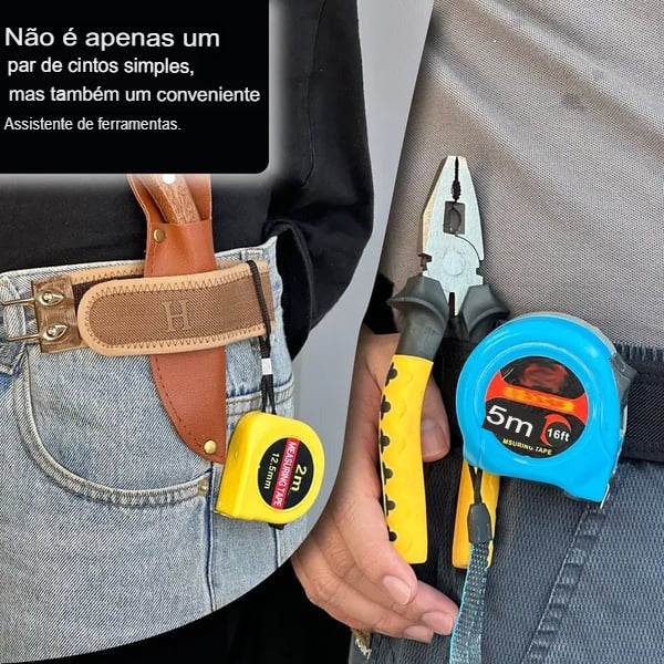 FlexHold™ | Cinto Flexível para Trabalho e dia a dia